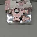 WIEEZN Cute Phone Mount for Car, Pink Cat Air Vent Clip Car Phone Holder Mount Fit for All Cell Phone, Pretty Car Accessories for Women and Girls