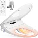 Rainsworth Smart Bidet Seat with Remote Control for Elongated Toilets