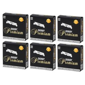600 "Derby Premium" Single Edge Razor Blades for straight razor