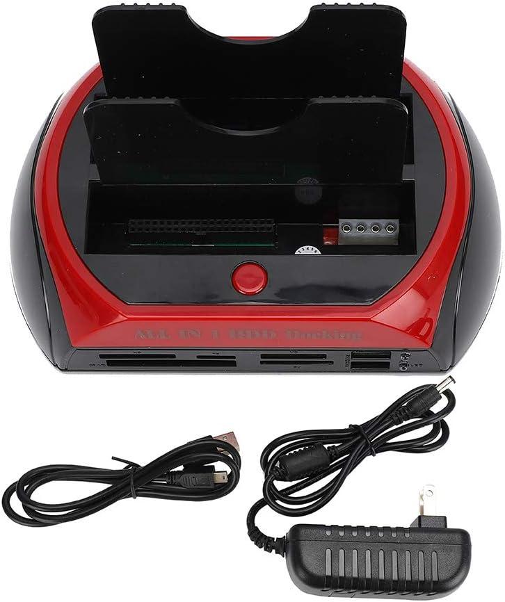 Tosuny 2.5"/3.5" HDD All in 1 HDD Hard Drive Docking Station, 2.5" / 3.5" SATA IDE HDD Docking Station, Support All 2.5/3.5" SATA & IDE Hard Disk, Compatible with USB 1.1, USB 2.0 SATA l