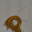200Pcs Gold Ornament Hooks Ornament Hangers Ribbon Ornament String with Snaps Precut String Hangers Snap Fasteners Rope Hooks for Halloween Christmas Ornaments Price Tag Crafts Gift Tag