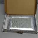 WallarGe Atomic Clock with Outdoor and Indoor Temperature - 12.5 Inch Self-Setting Digital Clock Large Display, Battery Operated Wall Clocks or Desk Clocks for Bedroom, Livingroom, Office