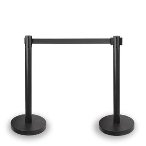 Crowd Control Stanchions with Retractable Belt 2 Pack