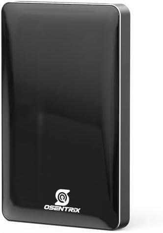 OSENTRiX O1-BK 1TB USB 3.0 Pocket-Size Portable External Hard Drive (for Windows, MacOS, Xbox, PS)
