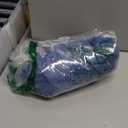 18x18 Throw Pillow Covers Set of 2, Decorative Faux Fur Covers for Bed, Couch Soft Fluffy Pillow Cover with Velvet Back for Living Room, Neutral Home Dcor Accent for Sofa - Blue