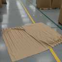 Beige Curtains, 89"×52", Set of 2