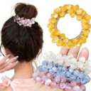 The pink beaded bracelet that doubles as a hair tie Small Youth