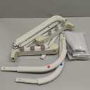 Baby Bed Rail Guard for Toddlers - 47" Toddler Bed Side Rails for Twin, Full, Queen Bunk Size Bed Swing Down Bedrail Extral Tall Child Safety Side Railing Guards for Kids (Grey)