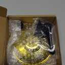 Car Cymbal, Car Cymbal Air Vent, Mini Drum Crash Cymbal For Car Vent, Suitable For All Types Of Vehicles (Gold)