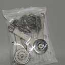 RUYUFE Heavy Duty Hinge Lid Support Soft Close Folding Lid Stay Hinge for Cabinet Kitchen Wardrobe Toy Chamber 2pcs