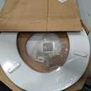 Mayfair Cassel Slow Close Toilet Seat, Easy Clean, Non Slip Premium Wood Seat, Easy Install, Made in USA, Round, White