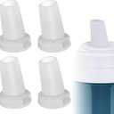 4 Pack Brita Water Bottle Mouthpiece Replacement - Silicone Bite Valve for Brita Filter & Stainless Steel Bottles