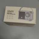 Baolira Retro Bluetooth Speaker, Portable Wireless Speaker with Crystal Clear Stereo Sound Rich Bass, Vintage Decor, Birthday Gifts for Women Teenage (Beige)