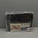 CozyLux Queen Comforter Set Black - Bed in a Bag Queen Size 7 Pieces, Luxury Soft Bed Set for All Seasons, Bedding Set with Down Alternative Comforter, Sheets, Pillowcases & Shams