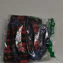Rbenxia 4 Pieces Buffalo Plaid Dog Sweaters with Leash Ring Soft Fleece Vest Dog Pullover Warm Jacket Pet Dog Clothes Winter Dogs Outfits for Small Puppy Cat Pets (Small)