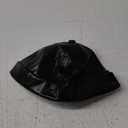 punkman2000 Cycling Bandana Doo Rags Adjustable Skull Cap Motorcycle Biker Leather Cap Black
