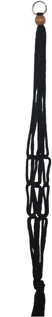  Primitive Planters The Plant Hanger Resource Woven Plant Hanger 40IN Black