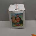 10FT Christmas Nutcracker with Little Gingerbread Man Inflatable Outdoor Decoration Blow up Yard with LED Lights Xmas Funny Giant Large Holiday Party Outside Decor