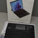 Surface Pro Keyboard for Pro 11/10/9/8/X, Wireless Bluetooth Surface Keyboard with 12 Gesture Touchpad, 7 Colors Backlit, Smart Sleep/Wake, Rechargeable Battery& USB-C Charging