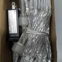 JMEXSUSS 200 LED String Lights Indoor Outdoor Clear Wire, Connectable Warm White Christmas String Lights for Bedroom, 66 Ft Twinkle Fairy Light Plug in for Wedding Home Tree Yard Patio Spring Decor