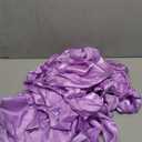 Obstal 10 PCS Satin Chair Sashes Bows for Wedding Reception- Universal Chair Cover Back Tie Supplies for Banquet, Party, Hotel Event Decorations (Lavender)