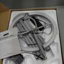 Silver Floor Lamps for Living Room, Stepless Dimmable Standing Lamp with Touch Remote Control, 22W Rotatable LED Floor Light Tall Uplighter for Bedroom Office, 69'' Modern Room Light