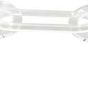 Deco 79 Acrylic Plastic Chain Decorative Sculpture Oval 5 Link Home Decor Statue, Accent Figurine 27" x 0" x 4", Clear