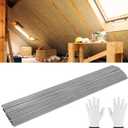 180 Pcs Insulation Support Wire - 16 Inch 1080 High Carbon Steel Insulation Wire Metal Insulated Support Rods for for Attic Flooring, Ceiling and Wall Insulation