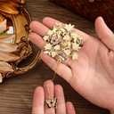 2pcs Bookmark Butterfly Flower Theme Pretty Book Marks Set with Bookmarks for Women, Cute Book Markers for Writers, Kids, Teens, Men Readers, Reading Accessories Gifts for Book Lovers (Yellow)