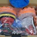 Cordless Buffer Polisher Kit For MILWAUKEE 18V LI-ION Battery.6-Inch Orbital Buffer Polisher with 8 Variable Speed with 25pcs Polishing Accessories, for Car Polishing/Waxing (Tool Only)