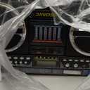 Lasonic i-931BT BoomBox BLUETOOTH AM/FM EQ USB SD AUX w/ Remote Built-In Battery - Black