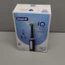 Oral-B Rechargeable Electric Toothbrush, iO3 Limited Deep Clean, 3 Cleaning Modes, Visual Pressure Sensor to Protect Gums, 2 Brush Heads, Travel Case, Black (1 Count (Pack of 1))