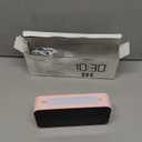 Loud Alarm Clocks for Bedrooms Heavy Sleepers, Digital Clock with Night Light, Large Display, Dual Alarm, Snooze, Dimmable Bedside Alarm Clock for Kids Teens Boys Girls (Pink)