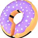 Katoggy Inflatable Dog Cone Collar for Dogs After Surgery, Soft Adjustable Blow up Donut Dog E-Collar for Small Medium Large Dog and Cats
