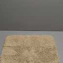 OLANLY Bathroom Rugs 24x16, Extra Soft Absorbent Chenille Bath Rugs, Rubber Backing Quick Dry, Machine Washable Bath Mats for Bathroom Floor, Tub and Shower, Home Decor Accessories, Beige