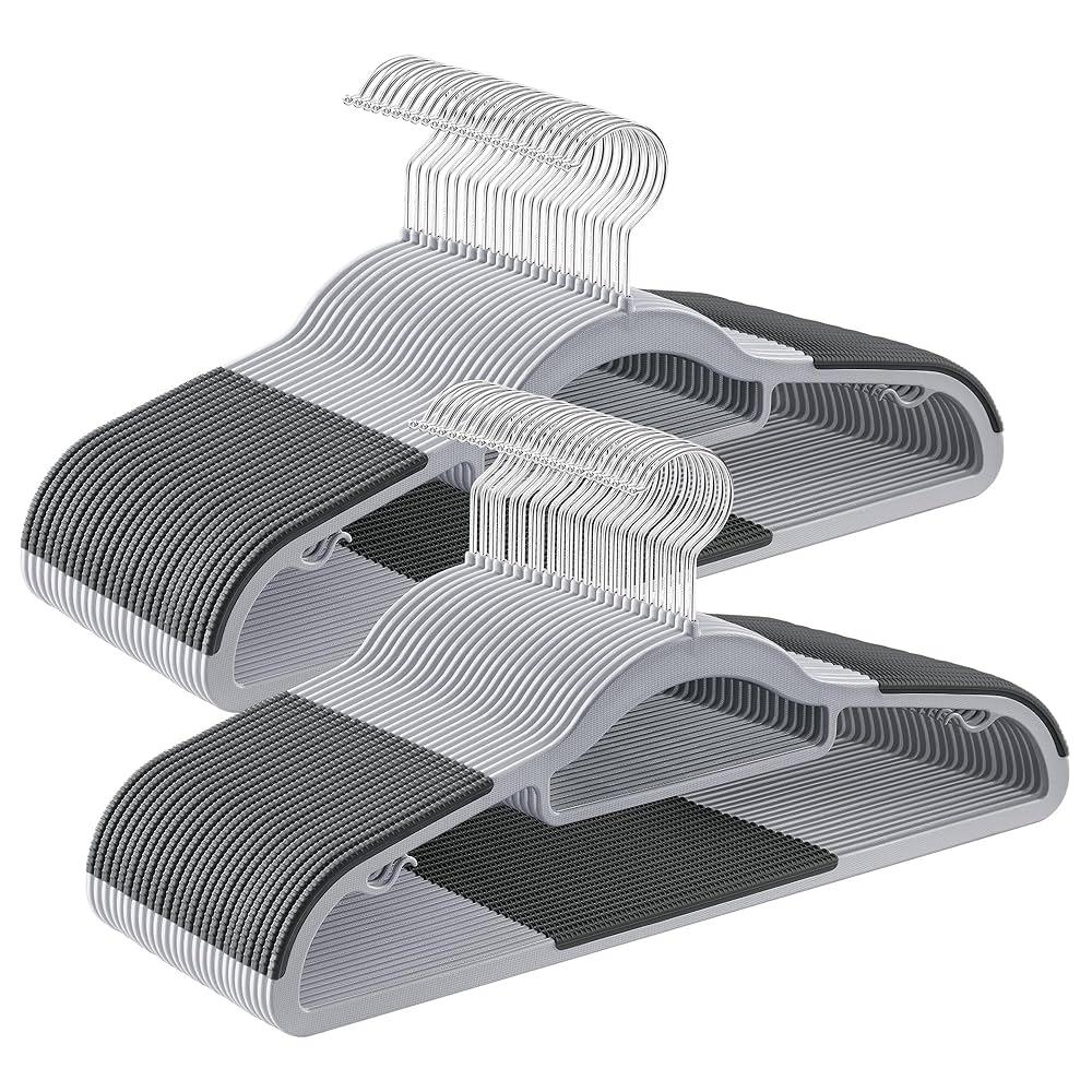 SONGMICS Plastic Hanger 50 prs