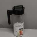 Takeya Patented and Airtight Pitcher Made in the USA, BPA Free, 2 qt, Black
