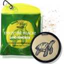 Beach Sand Remover Sand Eraser Wipe Mitt Family Kids Women 2024 Summer Vacation Essentials European Mexico Costa Rica Bahamas Trip Must Haves Hawaii Honeymoon Accessories Alaska Cruise Ship Gear 1Pcs (1pcs Cute Round Turtle)