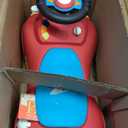 B. toys  Push CarToy  Ride-On Race Car Walker Toy - Handle & Storage Space  Lights, Songs & Sounds  1 Year +  Rollin' Riders - Freddy Zoom