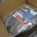 16' x 20' Super Heavy Duty 16 Mil Silver/Brown Poly Tarp Cover - Thick Waterproof, UV Resistant, Rip and Tear Proof Tarpaulin with Grommets and Reinforced Edges - 2 Pack