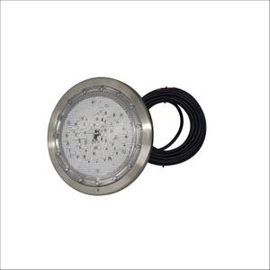 10 Inch LED Multicolor Inground Pool Light Stainless Steel Housing, 50ft Cord for Wet Niche (Without Controller)