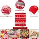 24 PCS Christmas Bags for Wrapping Holiday Gifts,Hot Stamping Foil Festival Bag Bulk Set with Snowman, Reindeer,Christmas Stocking/Cane/Tree, Snowflake, Gin Design - 6 X-Large,6 Large,6 Medium,6 Small (24 Count (Pack of 1))