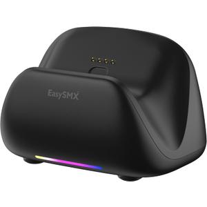 EasySMX X05Pro Controller Dock  USB-C Powered Stand with Receiver Storage, Anti-Slip Base, Clean Desk Setup, Premium Display for PC & Switch Gamers