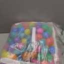 Markdang 170 PCS Ball Pit Balls 2.12.2” Free Crush Proof Plastic Ball for Baby and Toddler 8 Bright Colors with Zip Storage Bag,Baby Pool Water Toys,Kiddie Pool