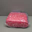 JQinHome Twin Pink Purple Comforter Set, 6 Piece Bed in A Bag 3D Colorful Bedding Set for Girls Kids (1 Comforter,2 Pillowcases,1 Flat Sheet,1 Fitted Sheet,1 Cushion Cover)(Pink/Purple)