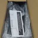 Mefirt Over The Door Pantry Organizer, Pantry Storage and Organization, 6-Tier Adjustable Hanging Baskets, Metal Wall Mount Spice Rack Seasoning Shelves for Home & Kitchen, Laundry Bathroom - Black