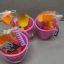 3 x Beach bucket toy set