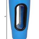 Rehabilitation Advantage Hand In Mug Adaptive Drinking Cup Blue,16 ounces