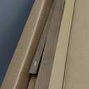 Wnutrees 43" Farmhouse Solid Wood Console Tables, Rustic Hallway Table, Solid Firwood Sofa Table for Entryway, Living Room, Easy Assembly, Natural