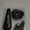 RGB Headset Stand with 9 Light Modes and 2 USB Charging Ports - Controller Holder for Desk - Headphone Stand & Detachable Controller Hook for PC Earphone Gaming Room Setup Accessories (Black)